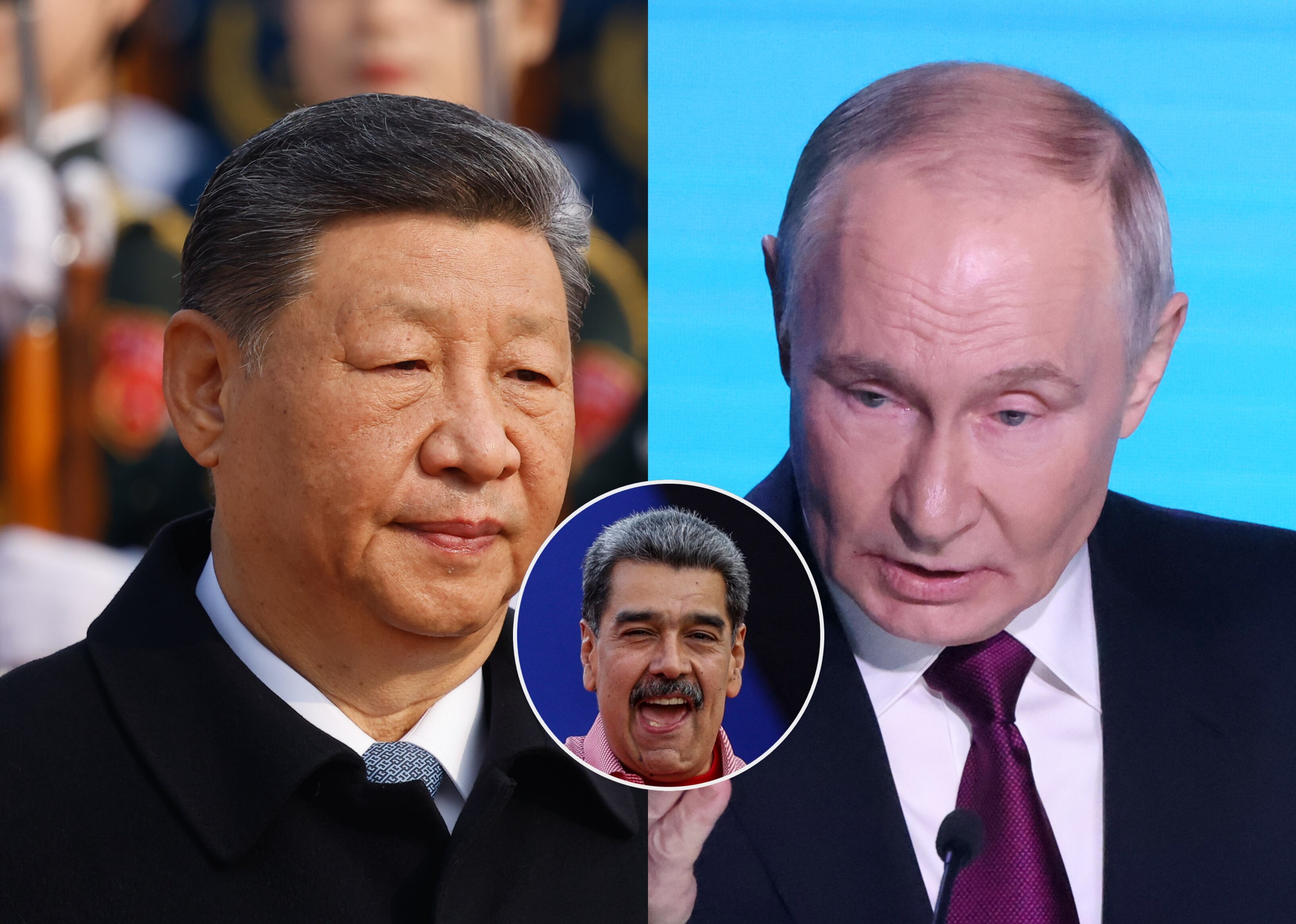 Xi Jinping - Vladimir Putin - Nicolás Maduro