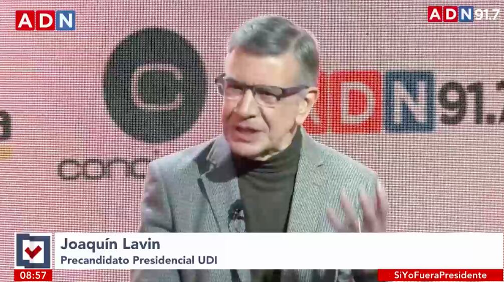 Las "dos misiones" que dijo tener Joaquín Lavín