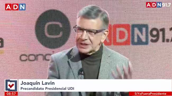 Las "dos misiones" que dijo tener Joaquín Lavín