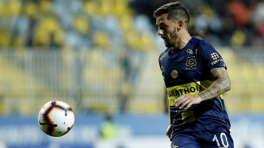 17 DE MARZO DE 2019/VIÑA DEL MAR
Juan Cuevas, durante el partido valido por la quinta fecha del Campeonato Nacional AFP PlanVital 2019, entre los equipos de Everton y Deportes Antofagasta, disputado en el Estadio Sausalito.
FOTO: LEONARDO RUBILAR CHANDIA/AGENCIAUNO