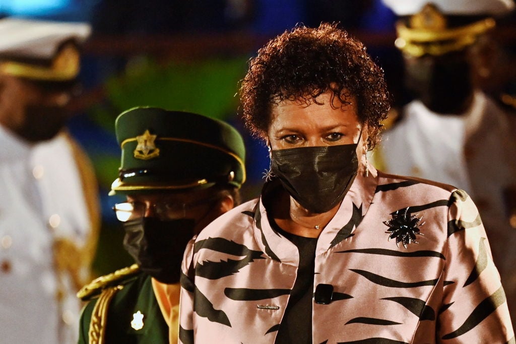 La gobernante electa de Barbados Sandra Mason