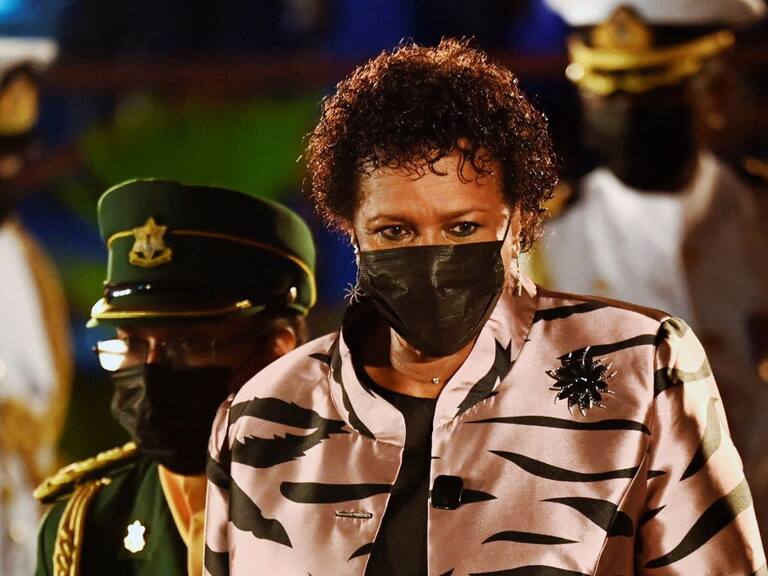 La gobernante electa de Barbados Sandra Mason