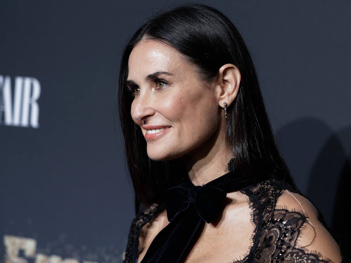 Demi Moore se intervino el rostro y fue comparada con el padre de Kendall y Kylie Jenner