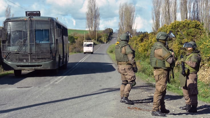 Solo uno de los cinco detenidos en Temucuicui queda en prisión preventiva tras operativo masivo