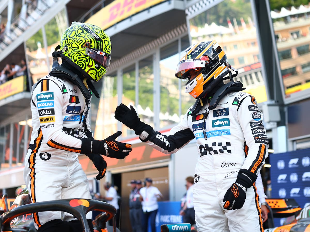 Fórmula 1: Lando Norris se queda con la pole position en el Gran Premio de Mónaco