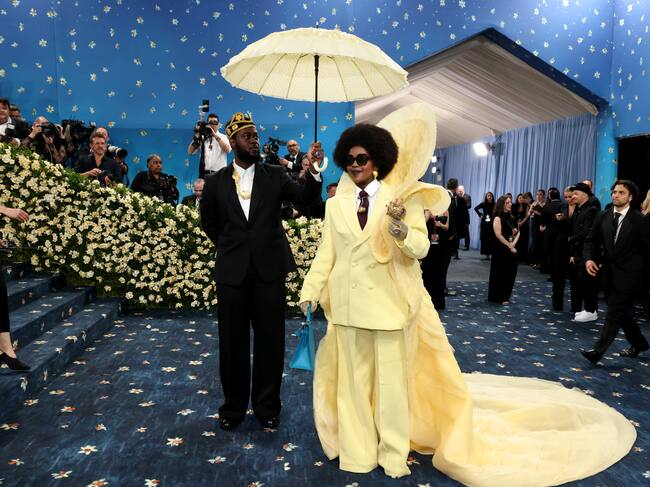 NEW YORK, NEW YORK - MAY 05: Lauryn Hill attends the 2025 Met Gala Celebrating "Superfine: Tailoring Black Style" at Metropolitan Museum of Art on May 05, 2025 in New York City. (Photo by John Shearer/WireImage)