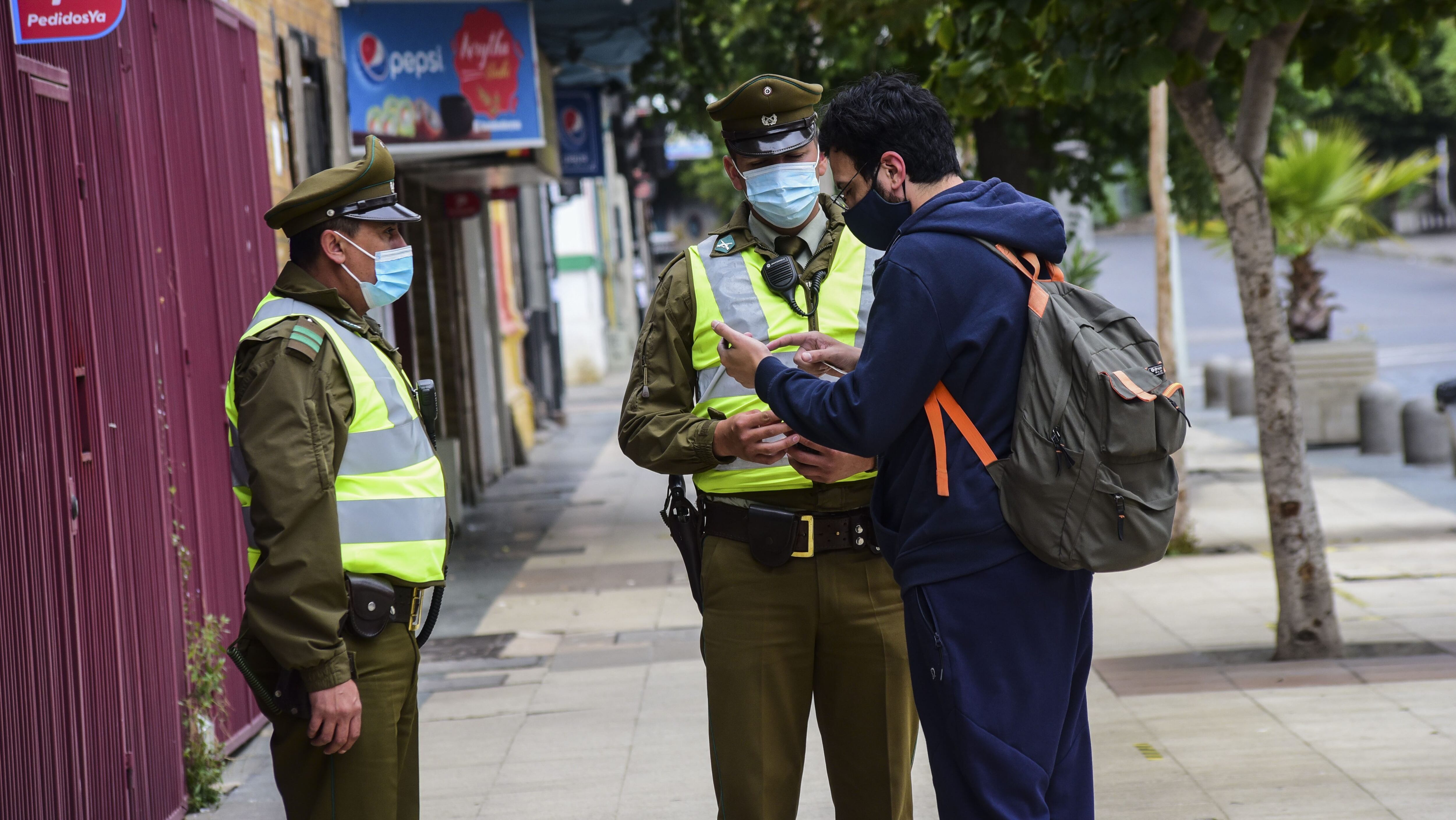 cuarentena en comunas en fase de transición