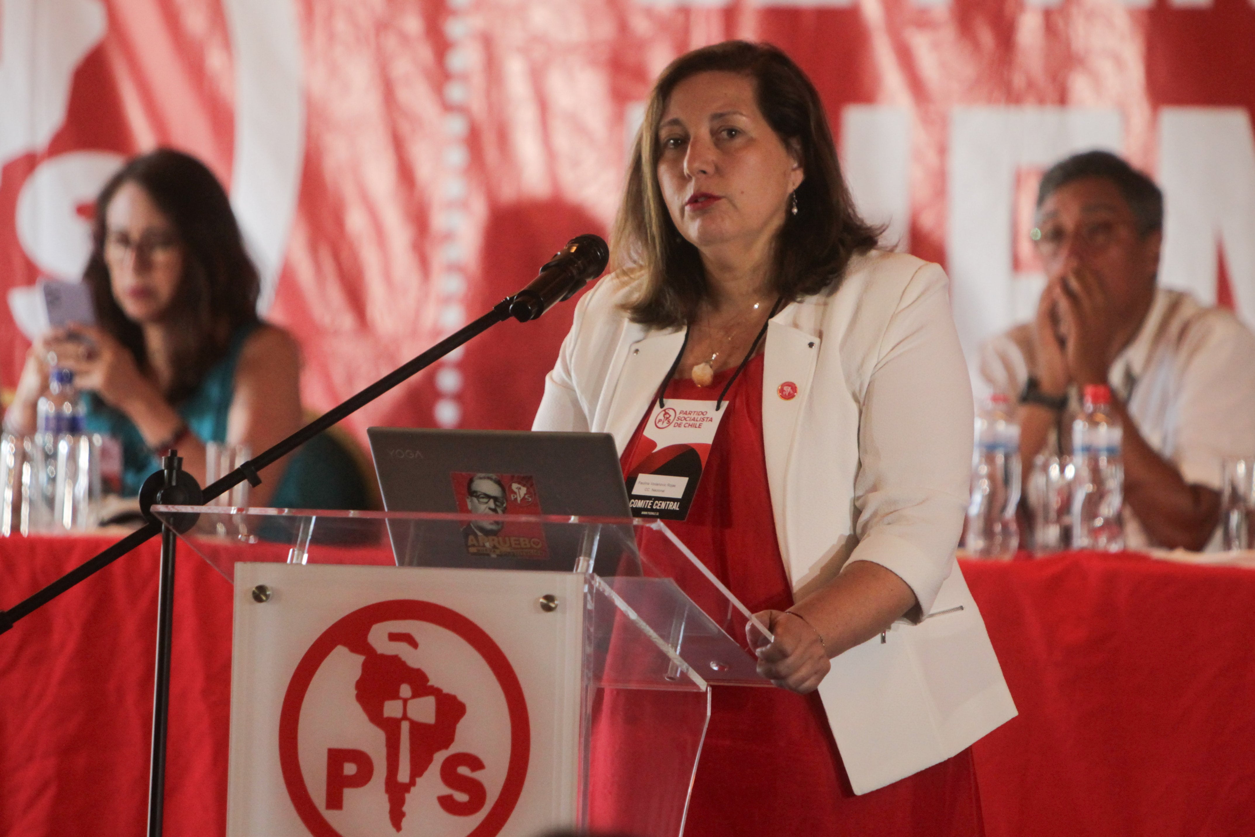 Agencia Uno | La presidenta del PS, Paulina Vodanovic