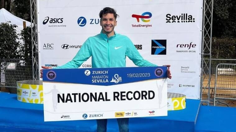 Histórico: Carlos Díaz rompe el récord chileno en la Zurich Maratón de Sevilla después de 35 años