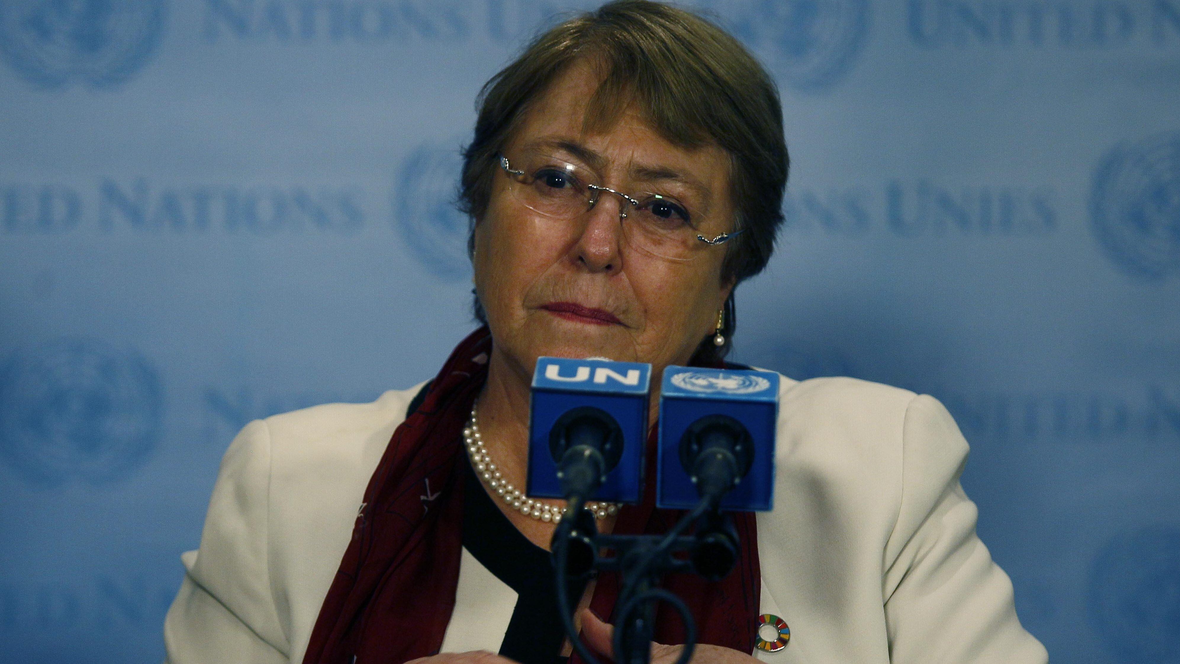 Michelle Bachelet en Día internacional de los Detenidos desaparecidos