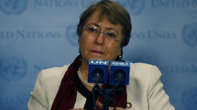 Michelle Bachelet en Día internacional de los Detenidos desaparecidos