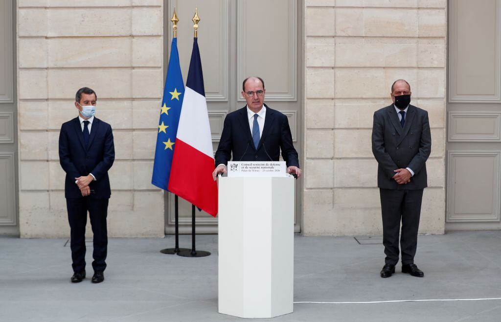 Jean Castex y Gerald Darmanin