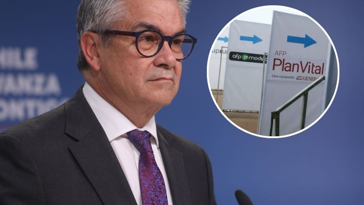 Mario Marcel apunta a las AFP por las pérdidas del Fondo E: “Nadie las obligó”