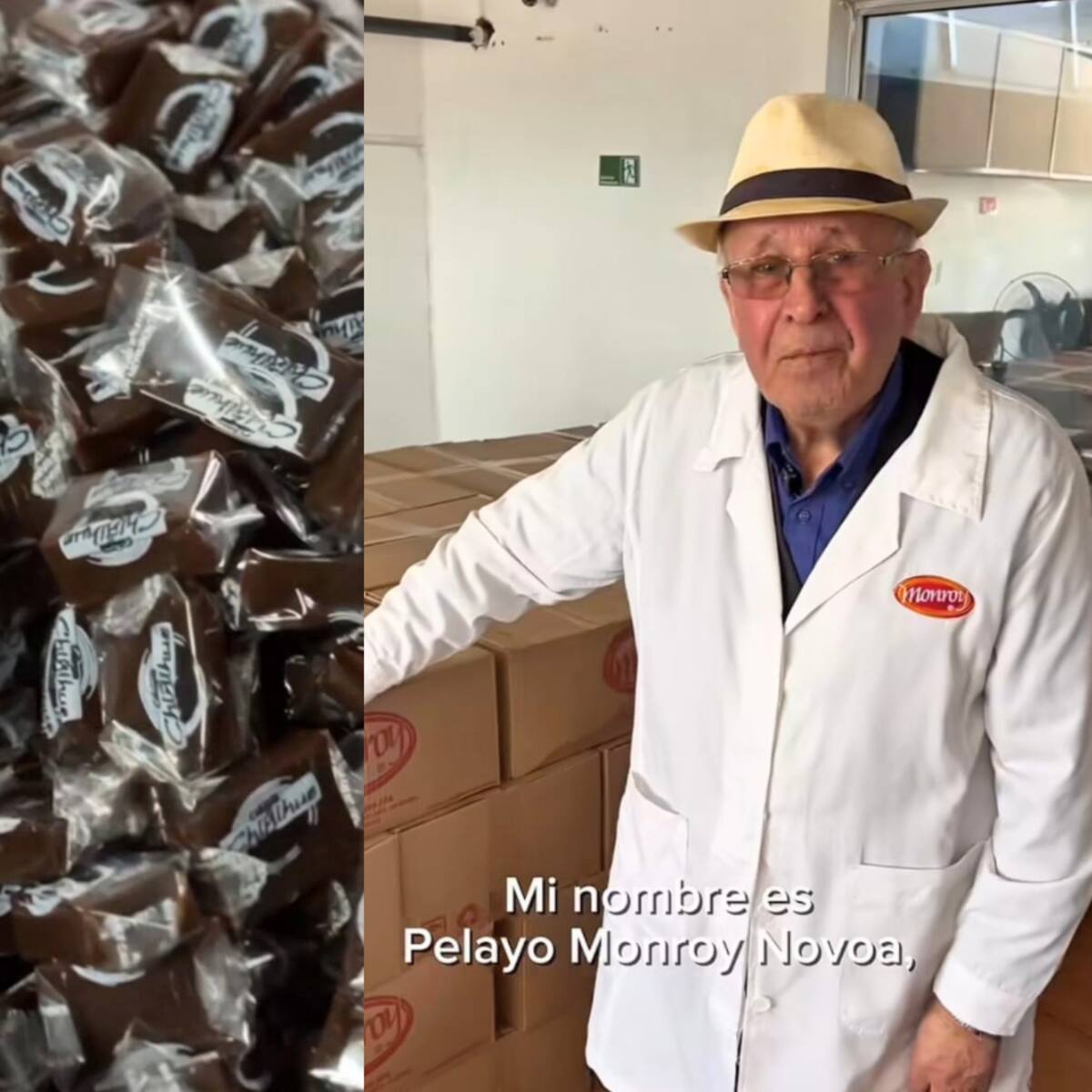¿Quién creó el Calugón Pelayo? Es chileno, tiene 84 años y todavía trabaja haciendo el clásico dulce
