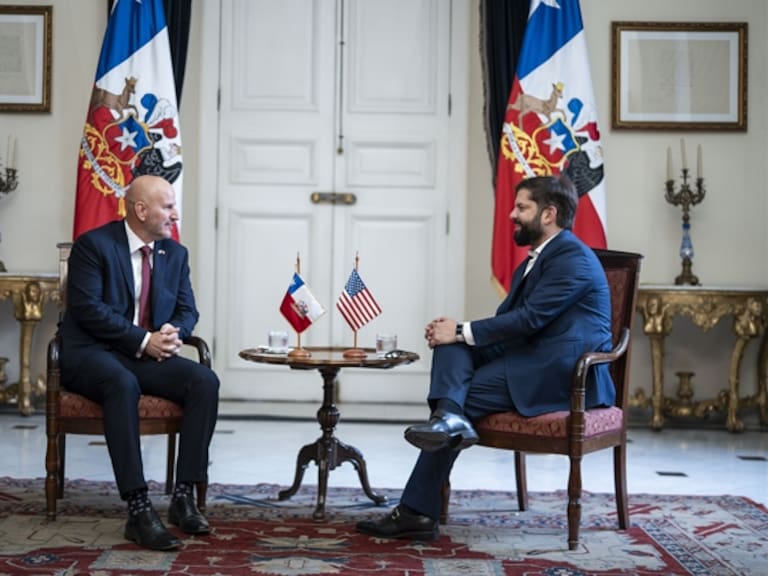 Presidente Boric recibe cartas credenciales de embajadores
