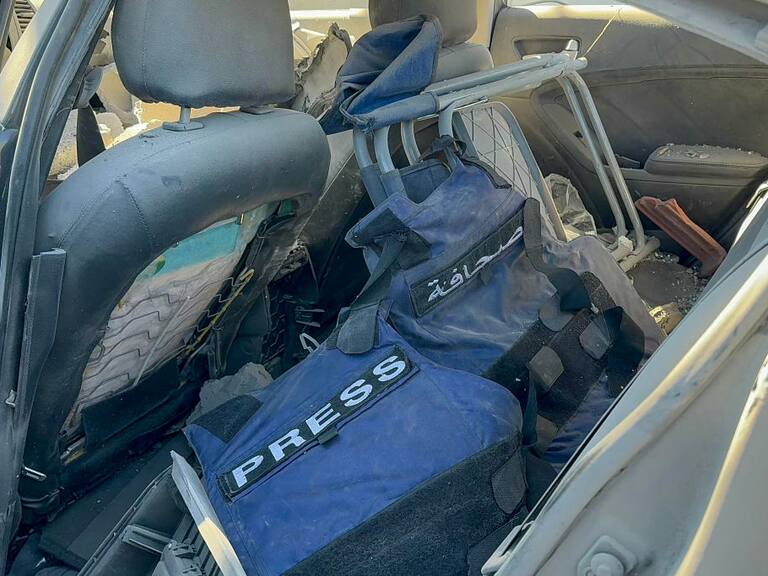 Israel asesina a tres periodistas y un camarógrafo en un nuevo bombardeo sobre el territorio del Líbano