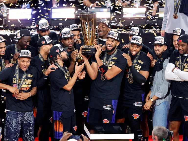 Los Knicks logran una remontada épica ante los Spurs y se consagran campeones de la Copa NBA 2025