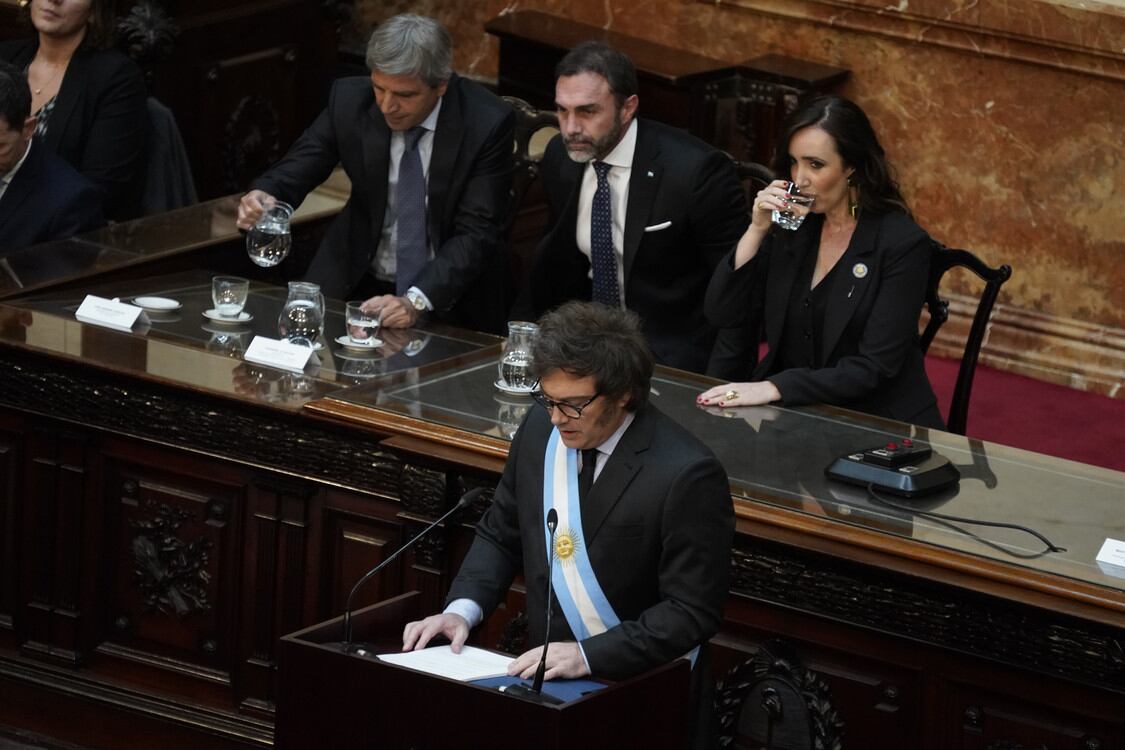 Discurso del Presidente Javier Milei en el Congreso de la Nación. 15.09.2024 Foto Maxi Failla