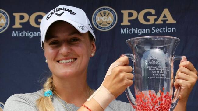 Valentina Haupt gana el PGA Michigan Women’s Open y logra el primer título de su carrera profesional