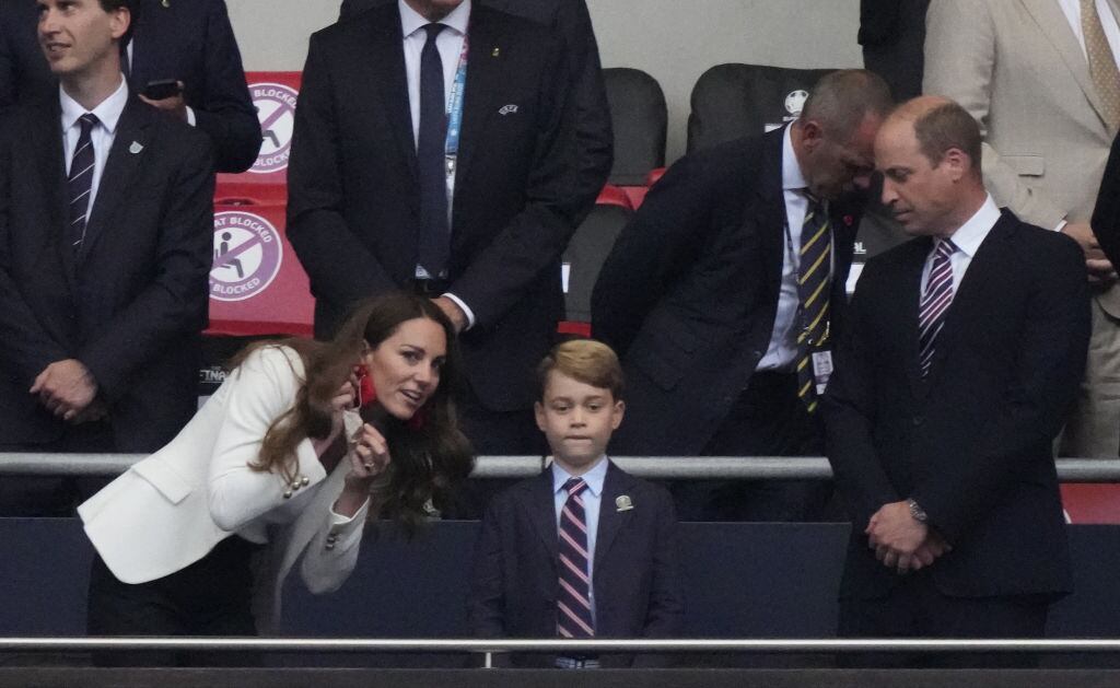 Príncipe Guillermo, Catalina y su hijo George | Getty Images