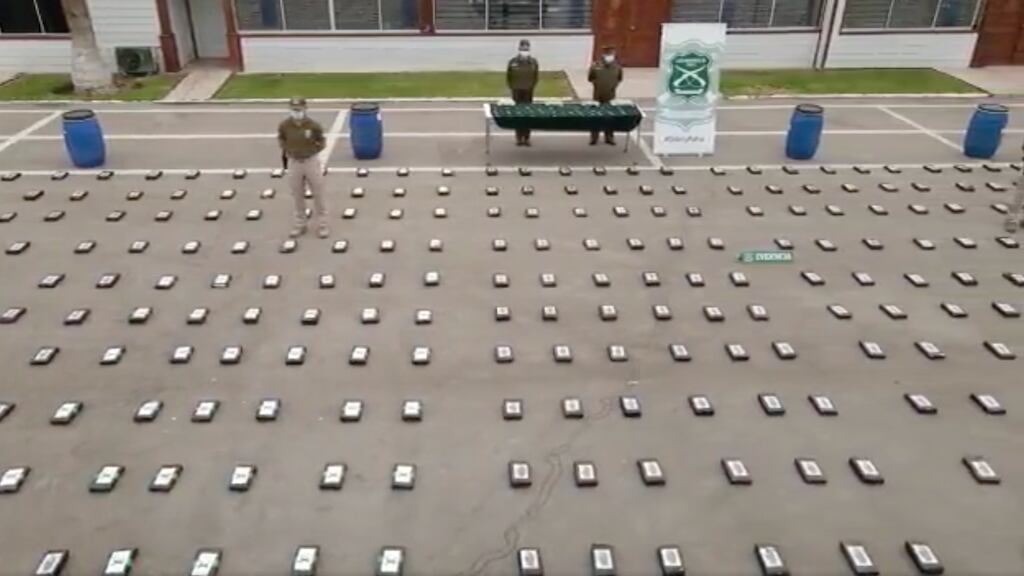 Incautan 700 kilos marihuana creepy en Arica