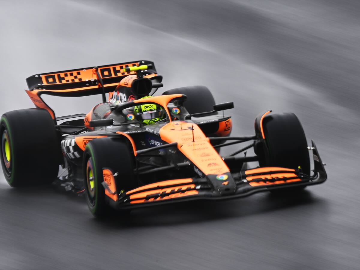 Fórmula 1: Lando Norris se queda con la pole en una accidentada qualy en el GP de Brasil