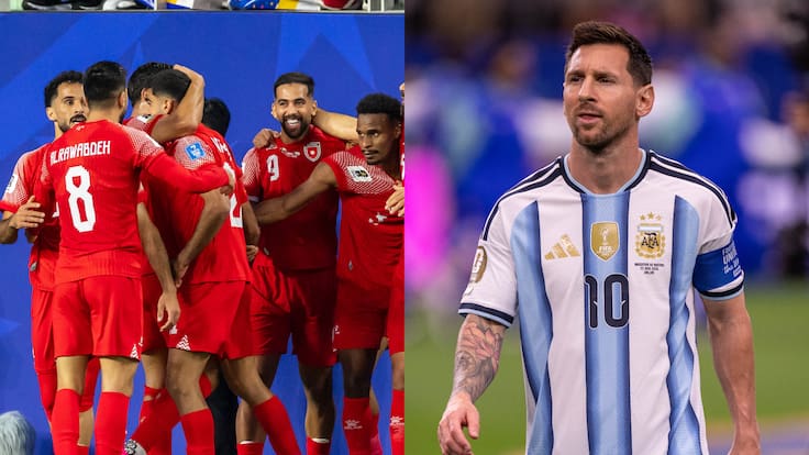 Futbolista de Jordania y su confesión sobre Messi antes de enfrentarlo en el Mundial: dará que hablar