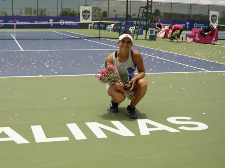 Bárbara Gatica se metió de lleno en los cuartos de final del W25 de Anapoima