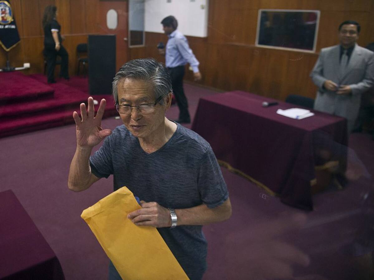 Corte Interamericana de DDHH ordenó a Perú que no se libere al exdictador Alberto Fujimori