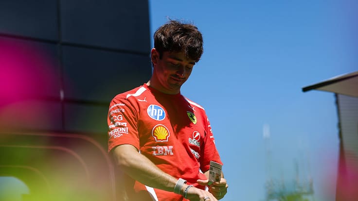 La sacó barata: el violento accidente que protagonizó Charles Leclerc en Barcelona