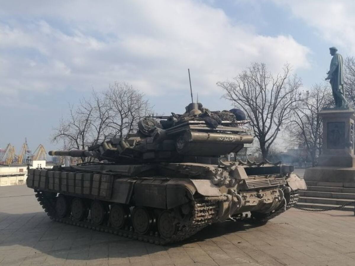 Presidente de Ucrania aseguró que Rusia amenaza con bombardear Odesa