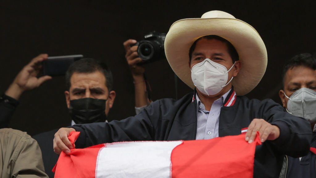Pedro Castillo elecciones presidenciales en Perú