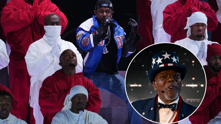 Con Samuel L. Jackson como el “Tío Sam” y una bailarina Serena Williams: así fue el show de medio tiempo de Kendrick Lamar en el Super Bowl 2025