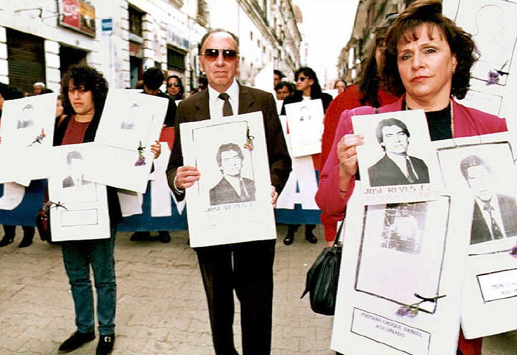 Familiares de víctimas de la dictadura de Garcia Meza piden justicia en Bolivia
