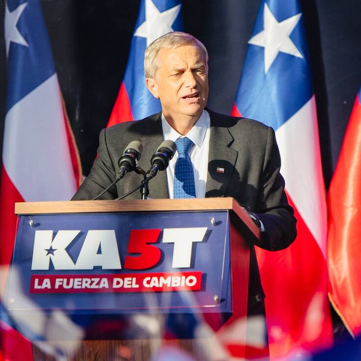 Kast cierra su campaña en Temuco y promete un Gobierno “sin comunismo en La Moneda, pero con los comunistas portándose bien”
