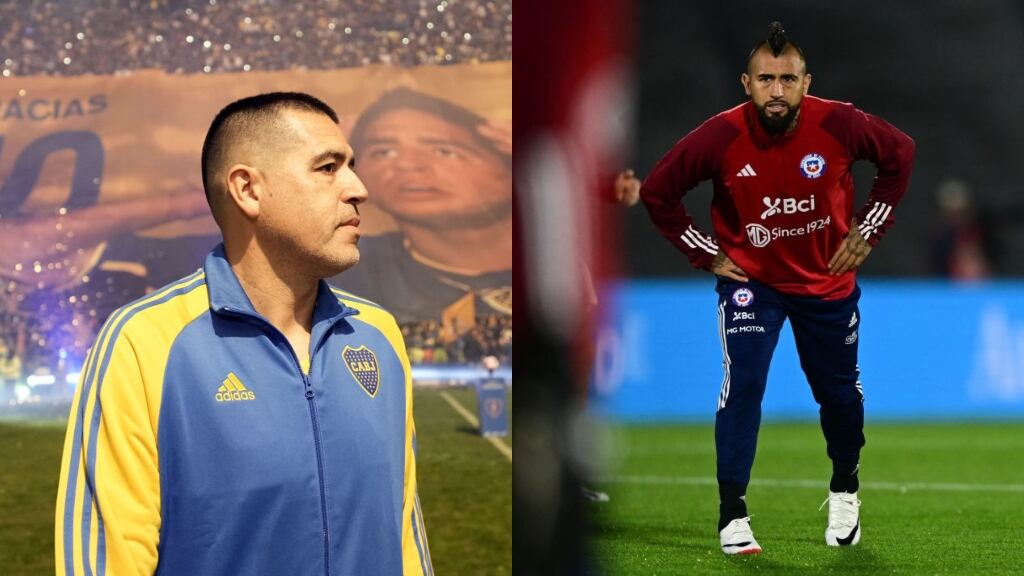 Juan Román Riquelme explicita su interés en contratar a Arturo Vidal: "Sería un sueño tenerlo en Boca Juniors"
