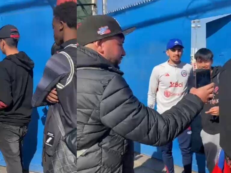 Arturo Vidal, Gary Medel y Diego Valdés sorprenden a hinchas de La Roja en Juan Pinto Durán