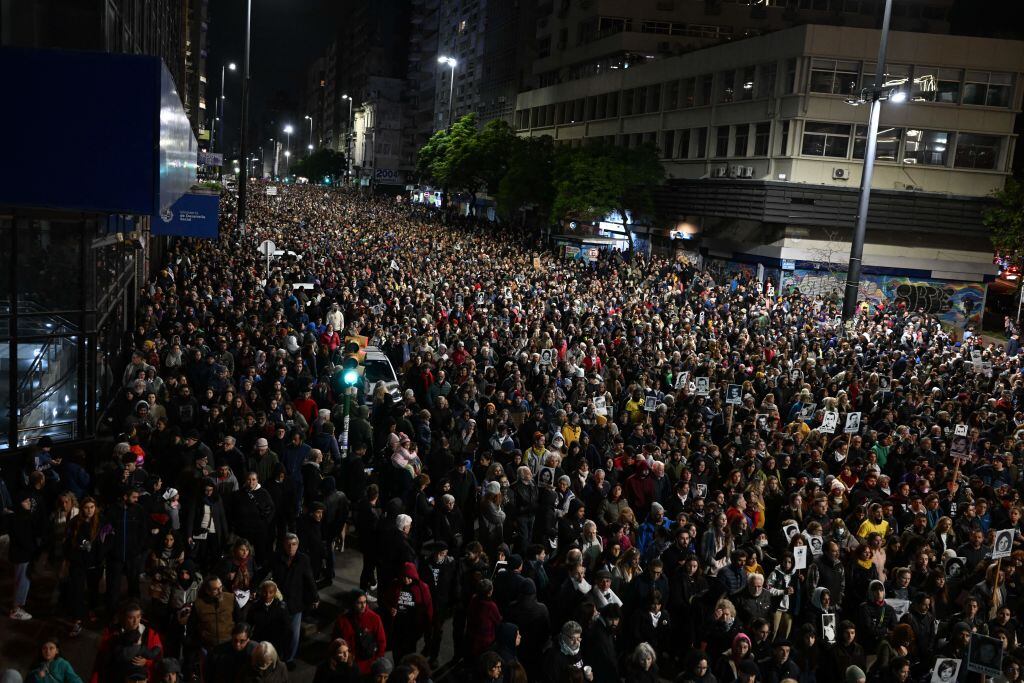 Masiva «Marcha del Silencio» por los desaparecidos en Uruguay