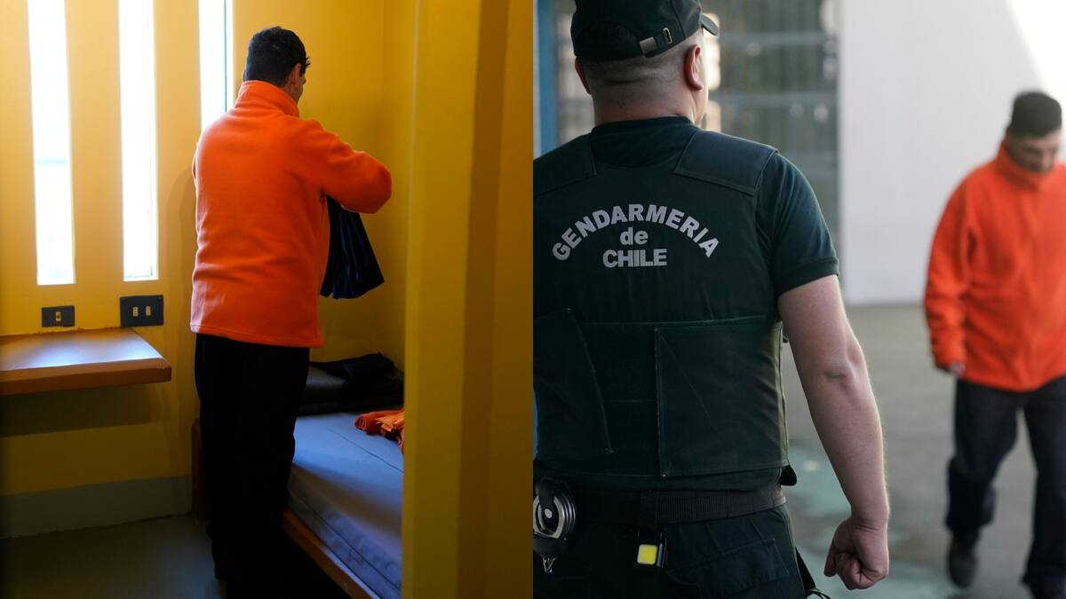 Gendarmería estrena uniforme especial para internos de alto riesgo en complejo penitenciario Biobío