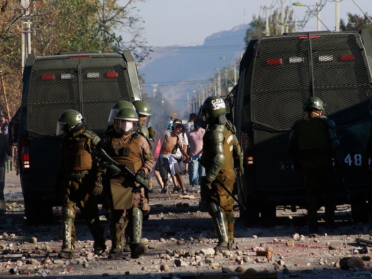 Jornada de protestas: Tres incidentes simultáneos se registraron en El Bosque, Conchalí y Estación Central