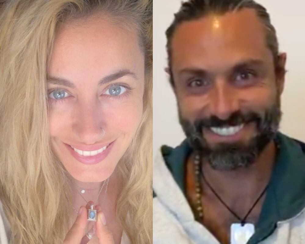 Cata Palacios y Rodolfo Neira publican fotografía tomados de la mano.