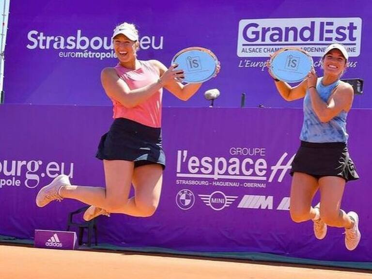Alexa Guarachi y su título de dobles en Estrasburgo: «Es un buen antecedente para Roland Garros»