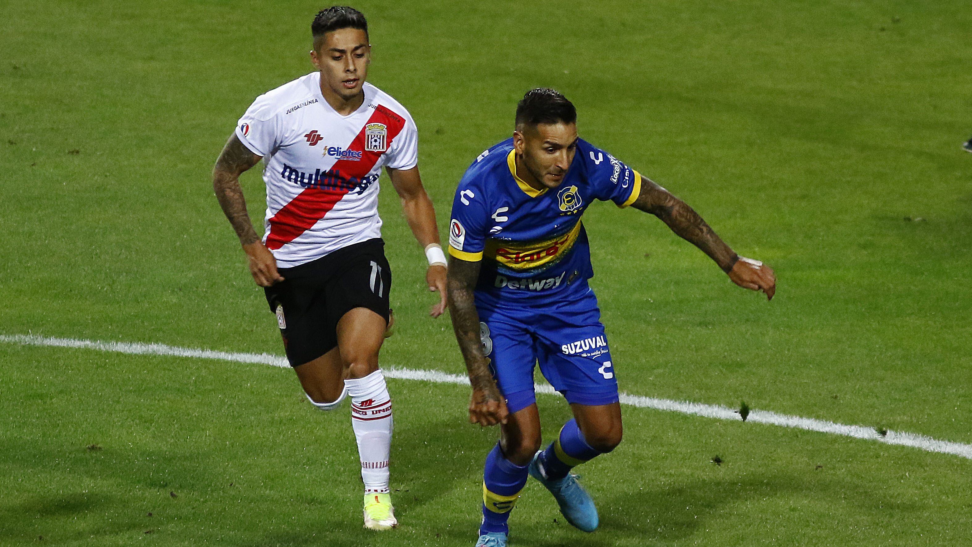 Curicó Unido aguantó con uno menos y rescató un empate ante Everton