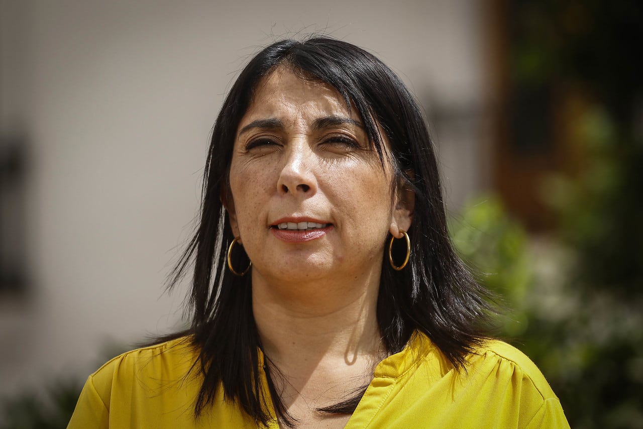 La ministra Karla Rubilar