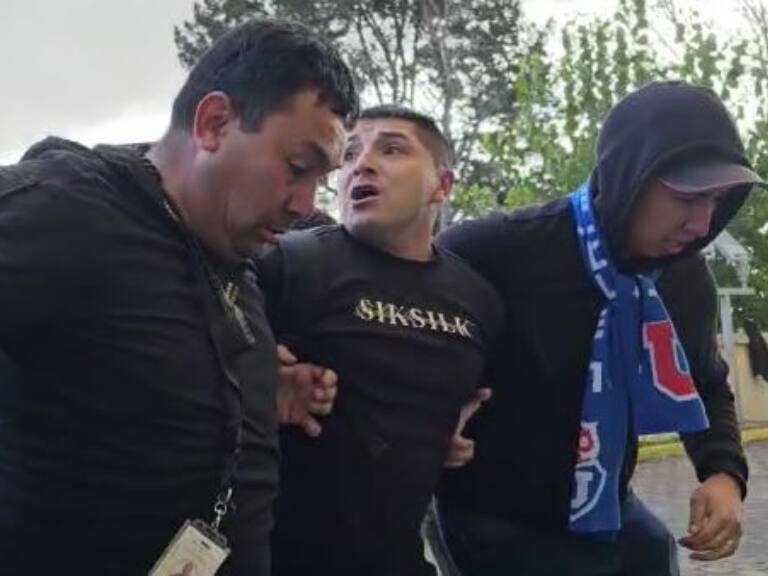 Clásico Universitario: sujeto que afirma ser funcionario de Gendarmería es detenido por incidentes