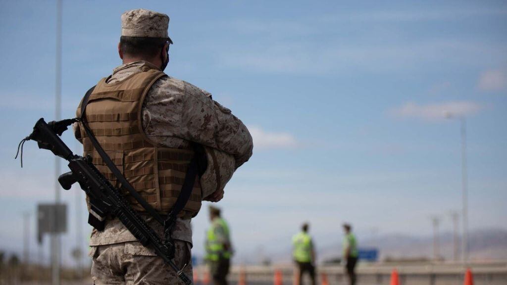 militares en las fronteras del norte
