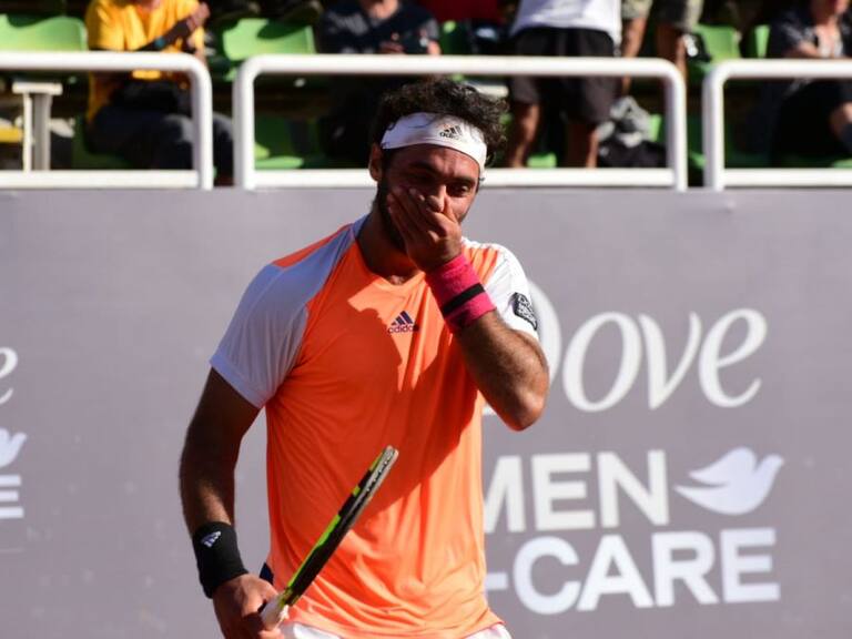 Gonzalo Lama luchó hasta el final, pero se terminó despidiendo en los cuartos de final del Challenger de Santiago