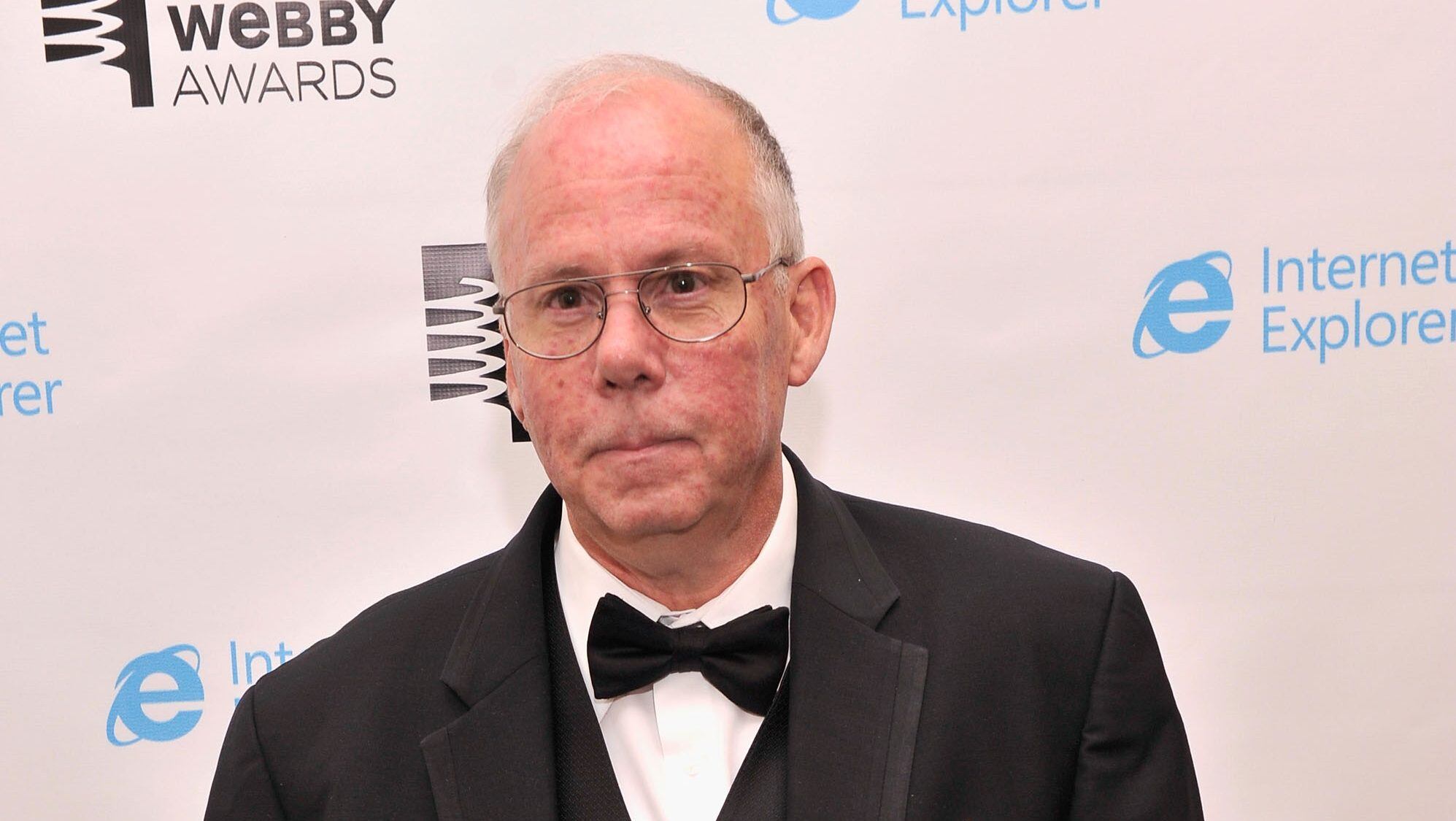 NEW YORK, NY - MAY 21:  Steve Wilhite, inventor of the GIF file, poses with an award backstage at the 17th Annual Webby Awards at Cipriani Wall Street on May 21, 2013 in New York City.  (Photo by Stephen Lovekin/Getty Images for The Webby Awards)