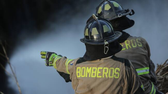 bomberos, incendio