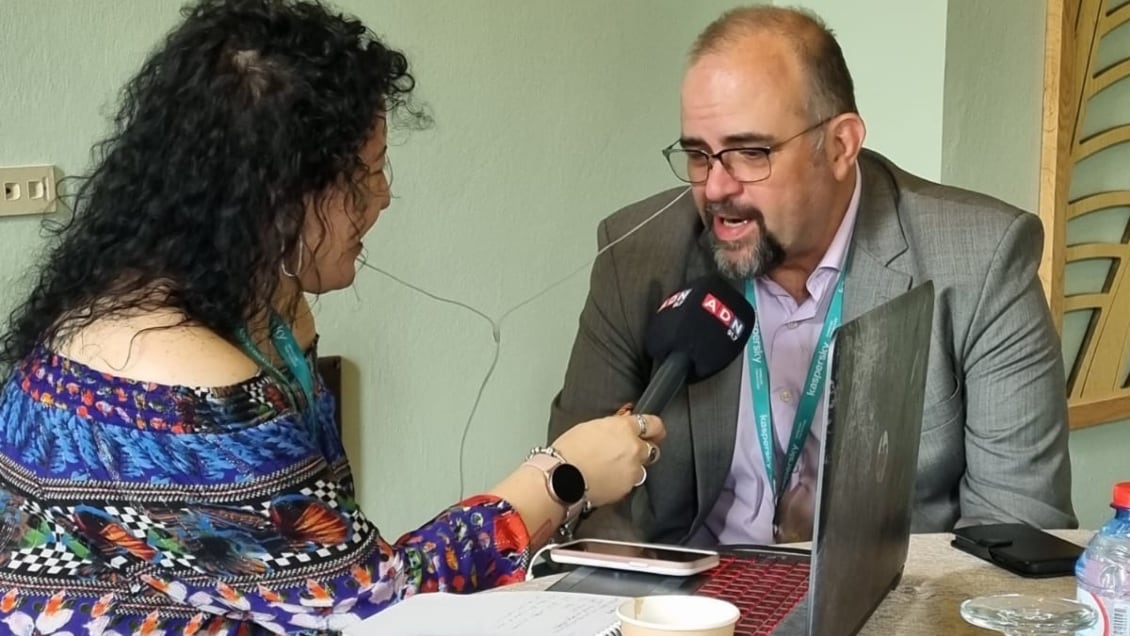 Sandra Zeballos y Claudio Martinelli.